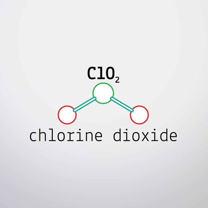 An annual boiler disinfection with chlorine dioxide removes biosolids and breeding grounds for bacteria.